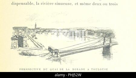 Bild von Seite 133 der 'Les Fleuves de France. La Garonne... Ouvrage orné de 153 Dessins par A. Chapon'. Stockfoto