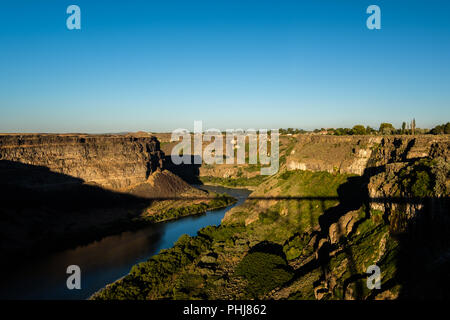 Snake River Canyon in der Nähe von Twin Falls, Idaho Stockfoto