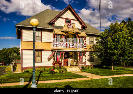 Alte Tolland County Gefängnis und Museum Tolland, Connecticut, USA Stockfoto