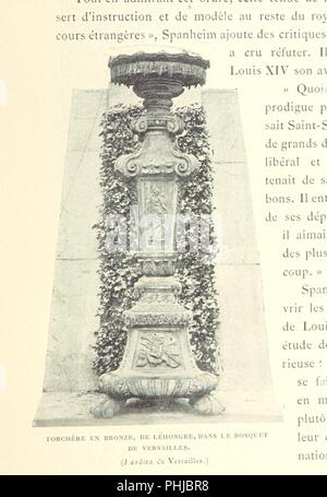 Bild von Seite 121 "Le Grand Siècle. Louis XIV. Les Arts, les Idées, etc. [mit Platten.]'. Stockfoto