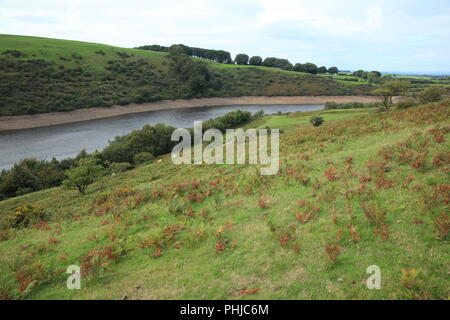 Meldon Reservoir, Nationalpark Dartmoor, Devon, England, Großbritannien Stockfoto