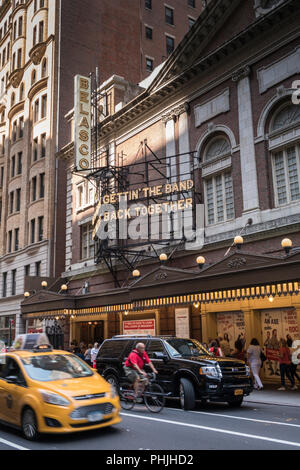 "Gettin' die Band wieder zusammen", Belasco Theatre, NEW YORK CITY, USA Stockfoto