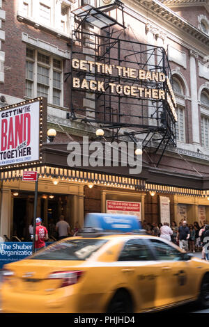 "Gettin' die Band wieder zusammen", Belasco Theatre, NEW YORK CITY, USA Stockfoto