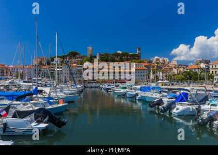 Altstadt in Cannes - Frankreich Stockfoto