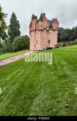 Craigievar Castle (1626), Aberdeenshire, Schottland, Großbritannien Stockfoto