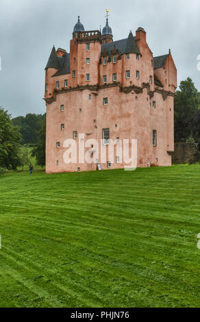 Craigievar Castle (1626), Aberdeenshire, Schottland, Großbritannien Stockfoto