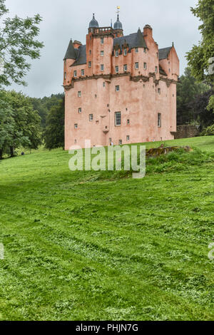 Craigievar Castle (1626), Aberdeenshire, Schottland, Großbritannien Stockfoto