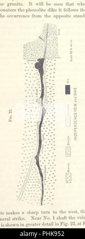 Bild von Seite 213" [ Artikel über Bergbau und Geologie aus Zeitschriften nachgedruckt.]'. Stockfoto