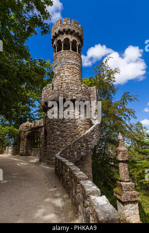 Schloss Quinta da Regaleira - Sintra Portugal Stockfoto