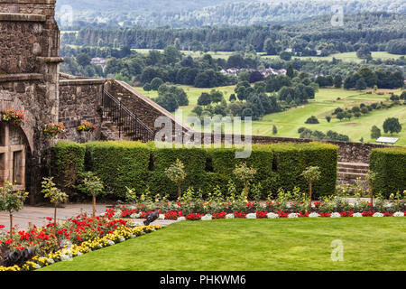 Queen Anne Garten, Stirling Castle, Stirlingshire, Schottland, UK Stockfoto