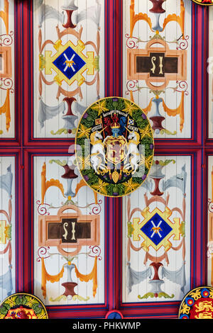 King's Chamber Innenraum, Stirling Castle, Stirlingshire, Schottland, UK Stockfoto