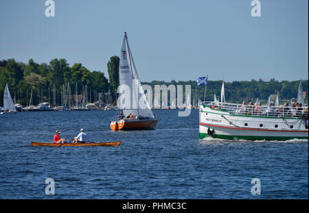 Dampfer Wannsee, Berlin, Deutschland Stockfoto