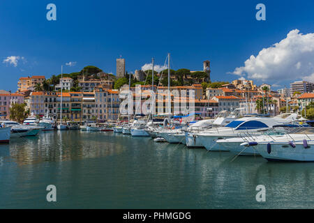 Altstadt in Cannes - Frankreich Stockfoto