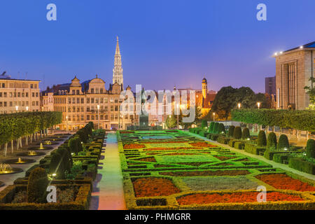 Monts des Arts in Brüssel Belgien Stockfoto