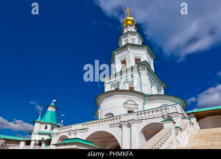 Turm im Kloster Neu-Jerusalem - Istra-Russland Stockfoto