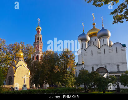 Novodevichiy Convent in Moskau, Russland Stockfoto