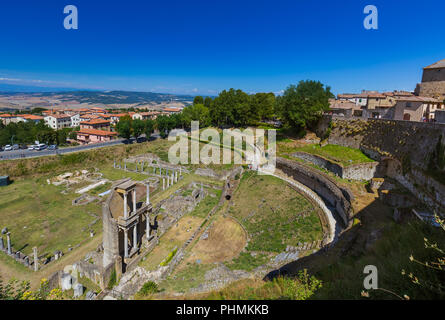 Volterra mittelalterliche Stadt in der Toskana Italien Stockfoto