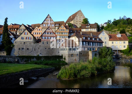 Schwäbisch Hall, Stadtbild Stockfoto