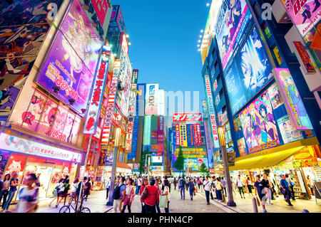 Akihabara Tokyo Electric Town Japan Stockfoto