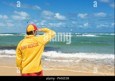 Mann Life Saver Stockfoto