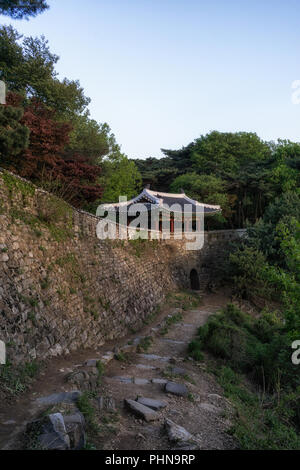 Namhansanseong West Gate Stockfoto