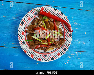 Hammel Niere geröstet. Stockfoto