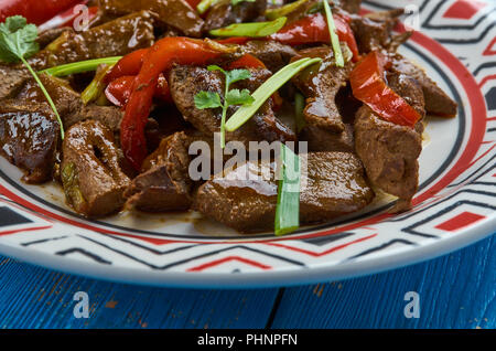 Hammel Niere geröstet. Stockfoto