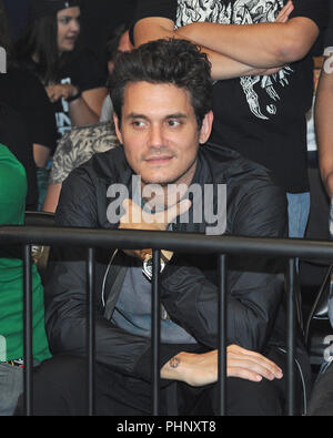 Chicago, Illinois, USA. 1. Sep 2018. Sänger John Mayer besucht die Ausverkauft 'All in'-Event an der Sears Centre am 1. September 2018 in Chicago, Illinois. Credit: George Napolitano/Medien Punch/Alamy leben Nachrichten Stockfoto