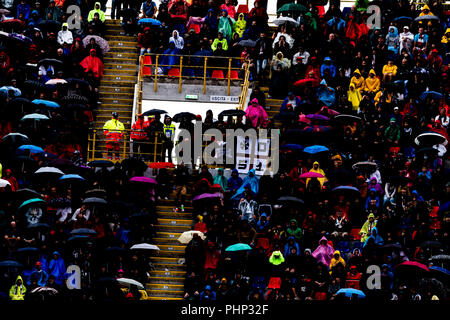 Bologna, Italien. 01 Sep, 2018. Unterstützer (Bologna) während Erie der Italienischen eine "Übereinstimmung zwischen Bologna 0-3 Inter zu Renato Alle Ara Stadion am 01 September, 2018 in Bologna, Italien. (Foto von Maurizio Borsari/LBA) Quelle: Lba Co.Ltd./Alamy leben Nachrichten Stockfoto