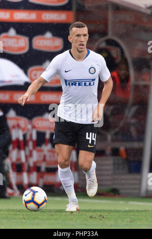 Bologna, Italien. 01 Sep, 2018. Ivan Perisic (Inter) während Erie der Italienischen eine "Übereinstimmung zwischen Bologna 0-3 Inter zu Renato Alle Ara Stadion am 01 September, 2018 in Bologna, Italien. (Foto von Maurizio Borsari/LBA) Quelle: Lba Co.Ltd./Alamy leben Nachrichten Stockfoto