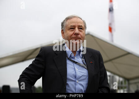 Monza, Italien. 2. September 2018. Jean Todt, Präsident der FIA, im Fahrerlager während der Formel Eins Grand Prix von Italien: Marco Canoniero/Alamy leben Nachrichten Stockfoto