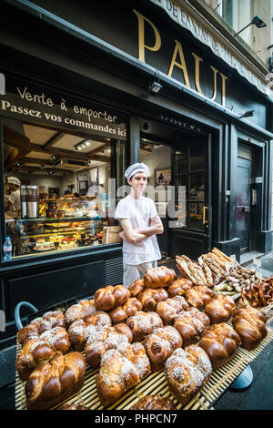 Bäckerei Paul, Aix-en-Provence, Frankreich, Europa. Stockfoto