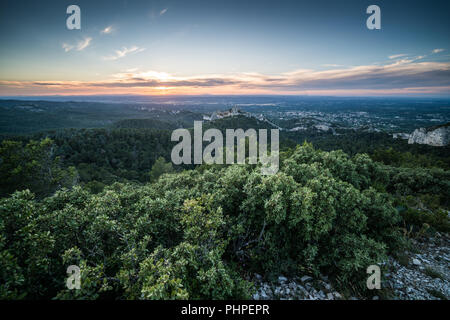 Massif des Alpilles, Provence, Frankreich, Europa. Stockfoto