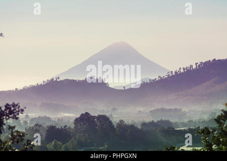 Vulkan in Guatemala Stockfoto