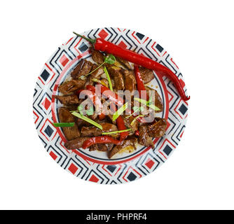 Hammel Niere geröstet. Stockfoto