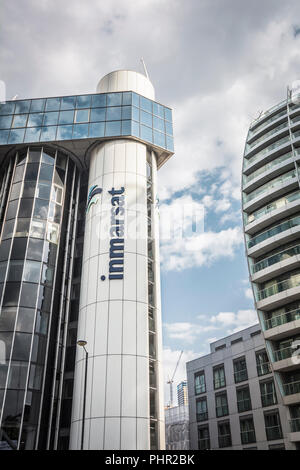 Inmarsat Büros auf der alten Straße, Kreisverkehr, London, UK Stockfoto