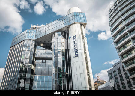 Inmarsat Büros auf der alten Straße, Kreisverkehr, London, UK Stockfoto