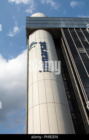 Inmarsat Büros auf der alten Straße, Kreisverkehr, London, UK Stockfoto