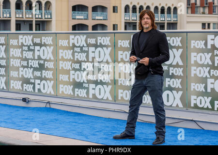 Norman Reedus auf der Pressekonferenz für den Walking Dead an der San Diego Comic Con 2018 Stockfoto