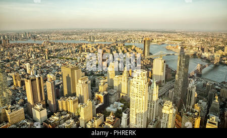 Manhattan New York Stockfoto