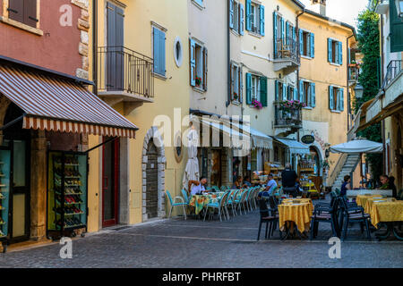 Torri del Benaco, Gardasee, Lombardei, Italien, Europa Stockfoto