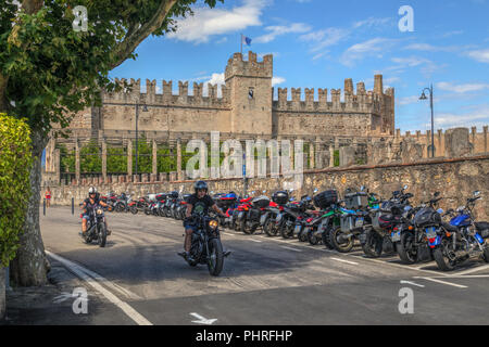 Torri del Benaco, Gardasee, Lombardei, Italien, Europa Stockfoto