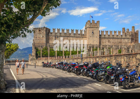 Torri del Benaco, Gardasee, Lombardei, Italien, Europa Stockfoto