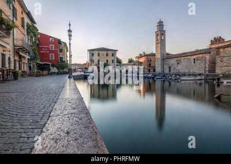 Bardolino, Venetien, Gardasee, Italien, Europa Stockfoto