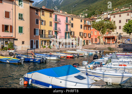 Brenzone sul Garda, Venetien, Gardasee, Italien, Europa Stockfoto