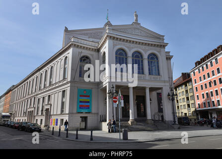 Theater, Gaertnerplatz, Muenchen, Bayern, Deutschland Stockfoto