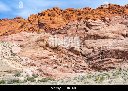 Red Rock Canyon-Las Vegas Stockfoto