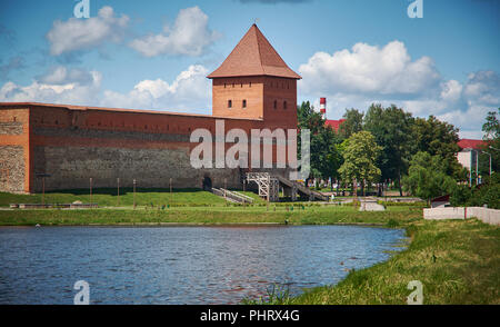 Burg in der Stadt Lida Stockfoto