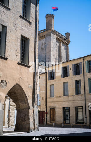 Le Duche d'Uzes, Uzès, Frankreich, Europa. Stockfoto