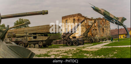 Air Military Museum in Turanj, Kroatien Stockfoto